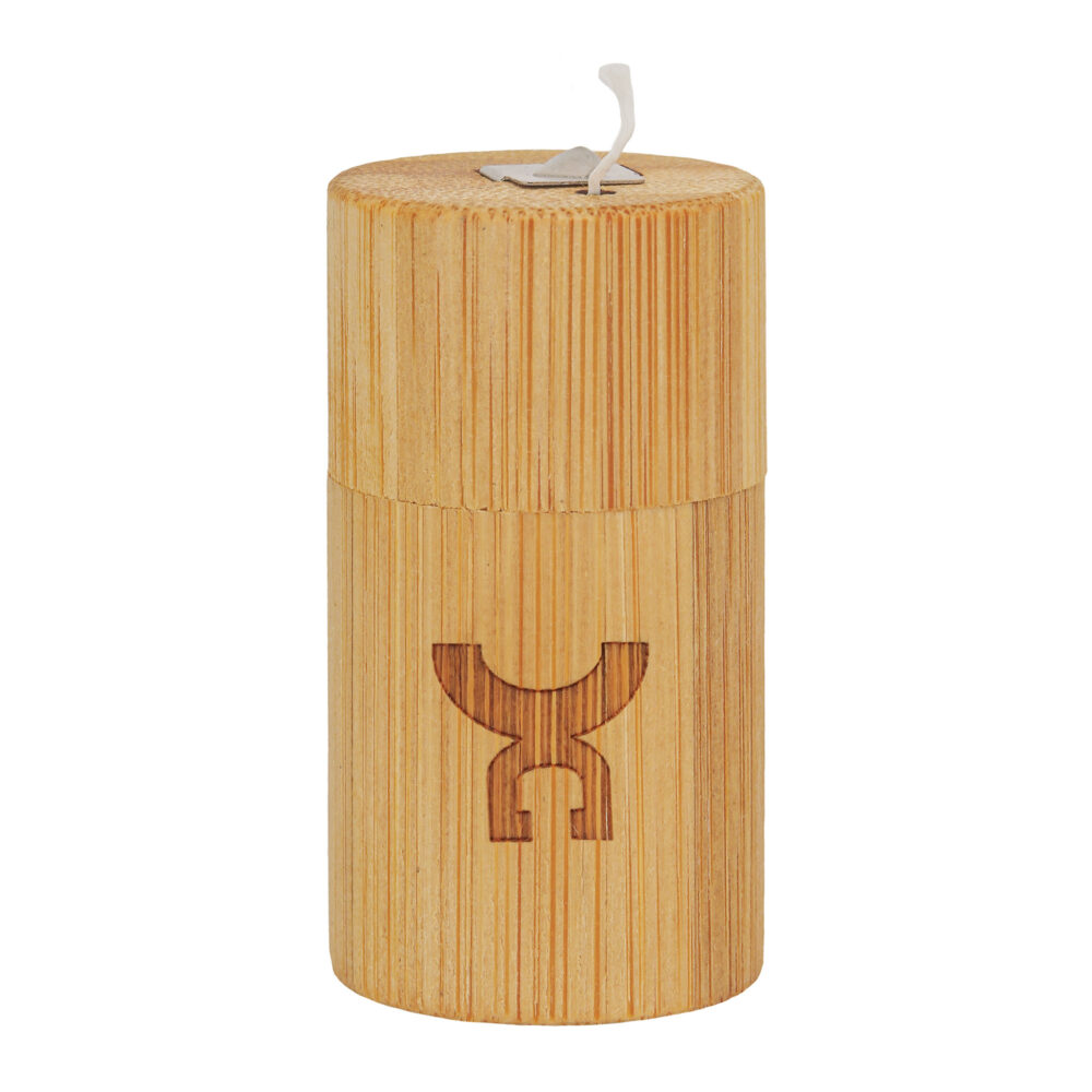 Croll and Denecke Dental Floss in Bamboo Container