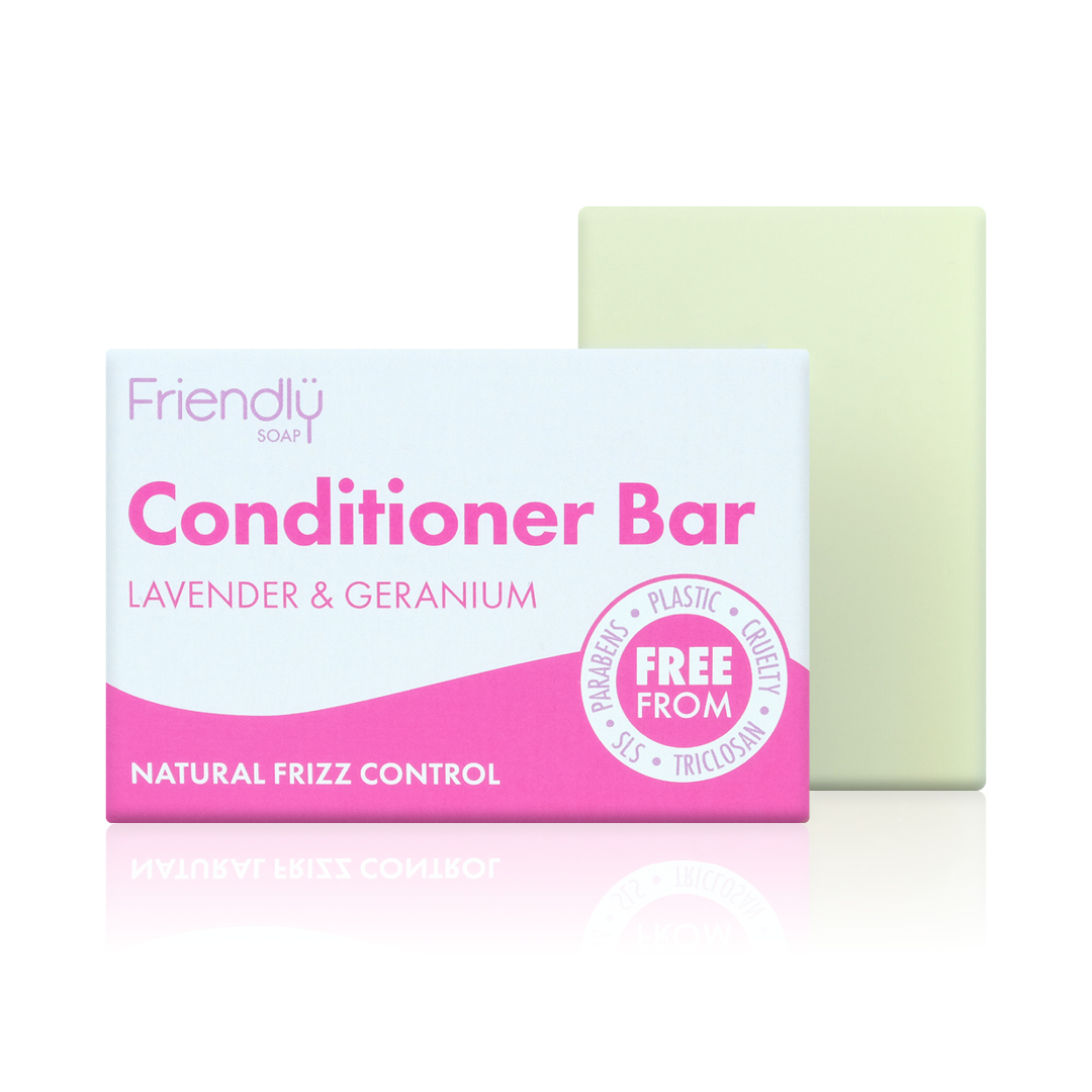 Friendly Soap Conditioner Bar - Just add Boiling Water - Lavender & Geranium