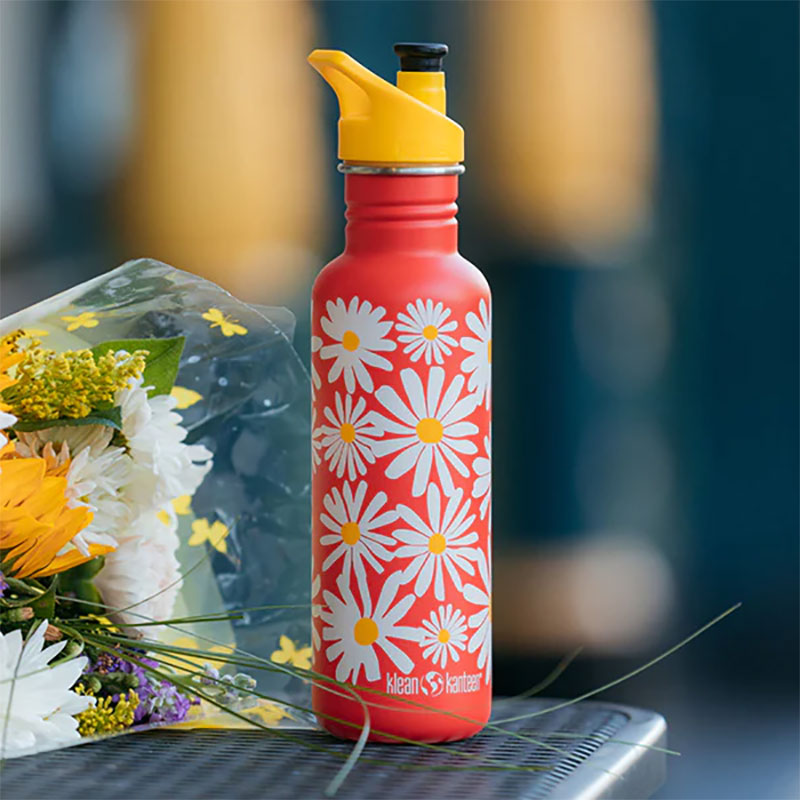 Klean Kanteen Classic Bottle 800ml Old Gold Earthmother.ie