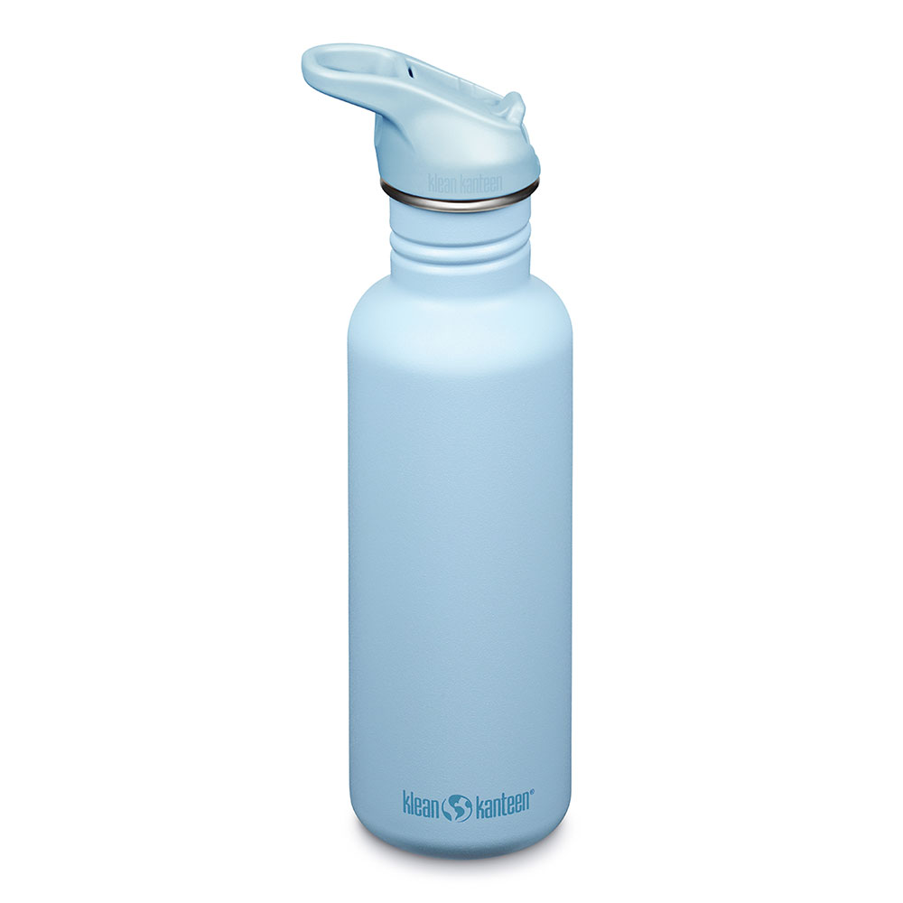 Klean Kanteen Bottle 800ml Clear Sky - Earthmother.ie