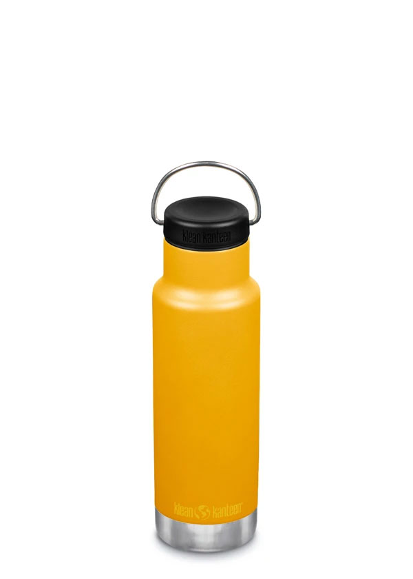 Klean Kanteen Classic Insulated Stainless Steel Water Bottle 355ml Marigold