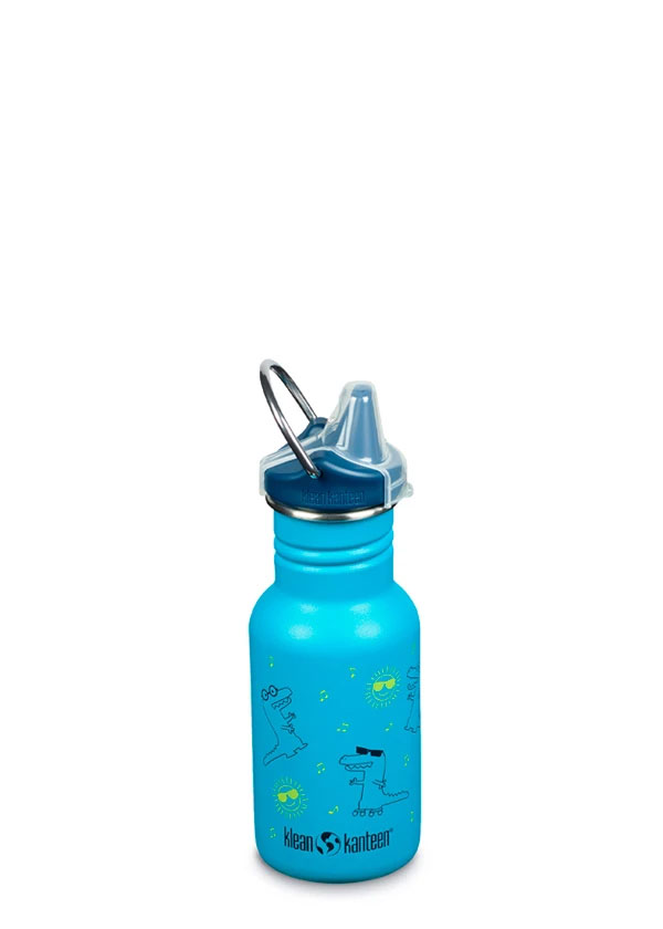 Klean Kanteen Kids Stainless Steel Sippy Water Bottle 355ml Gators ...