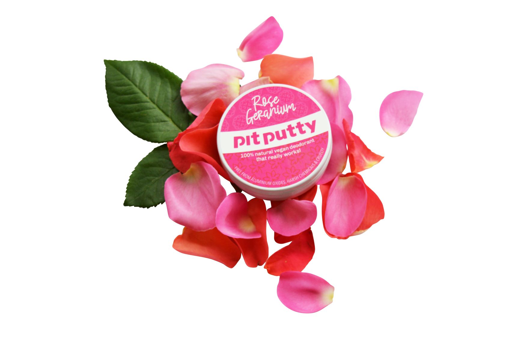 Pit Putty Aluminium Free Natural Deodorant Plastic Free Rose Geranium Earthmother Ie