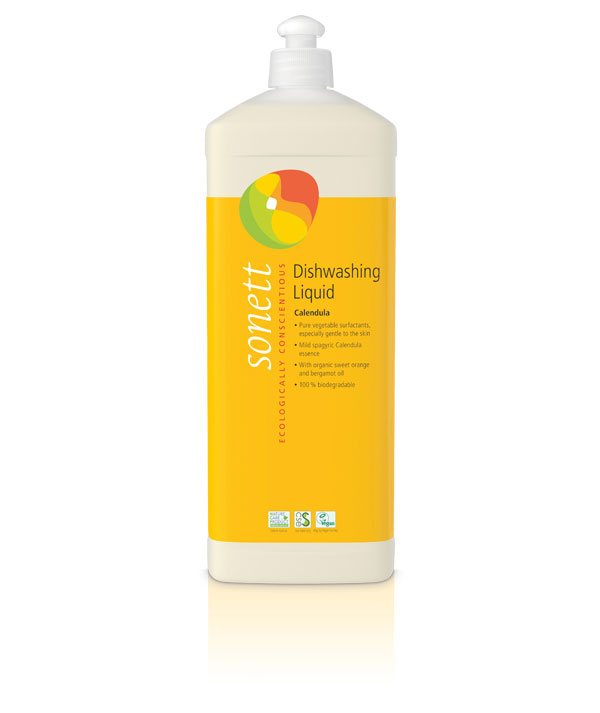 ​Sonett Washing Up Liquid with Calendula - Gentle on the Skin 1 Litre