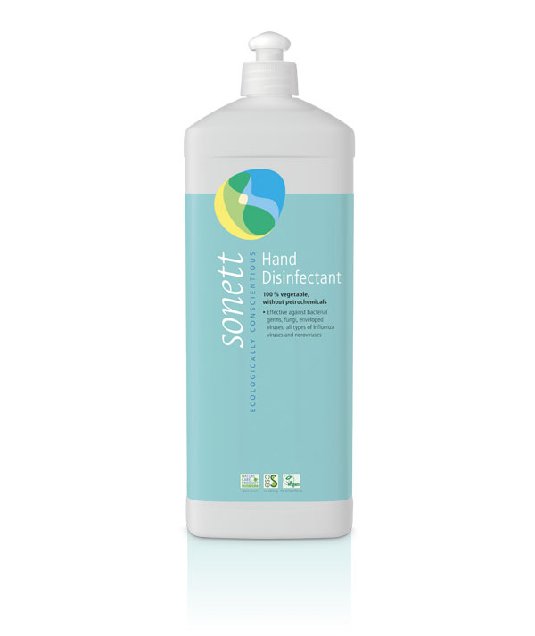 Sonett Hand Disinfectant with Organic Glycerine for Soft Skin 1 Litre Refill