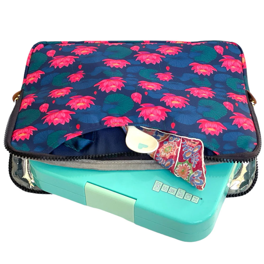 Insulated sleeve lunch bag top