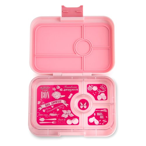 Yumbox Tapas Leak Free Lunchbox 4 Compartments Amalfi Pink