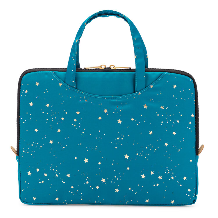 Yumbox Poche Insulated Lunchbag with Handles - Teal Stars