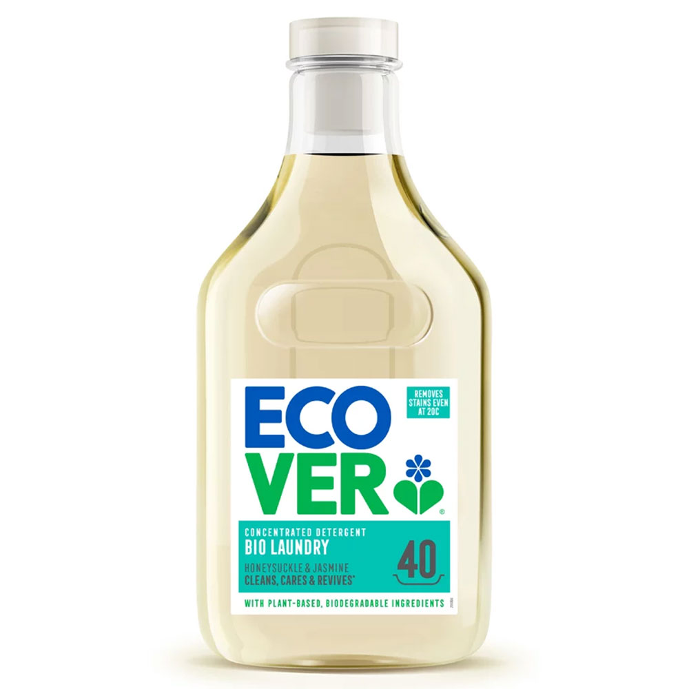 Ecover Concentrated Bio Laundry Liquid 1.43 Litre 40 Washes Honeysuckle Jasmine Earthmother.ie