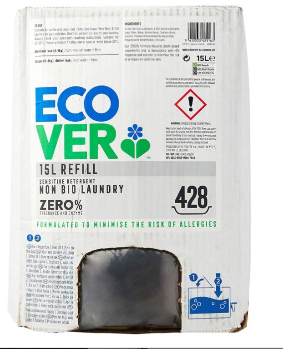 Ecover bio 2025 washing powder