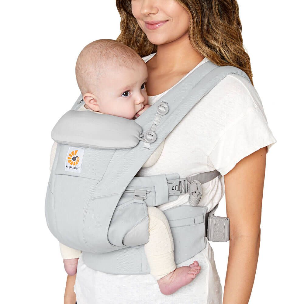 Ergobaby Omni Dream Soft Touch Cotton Baby Carrier Pearl Grey