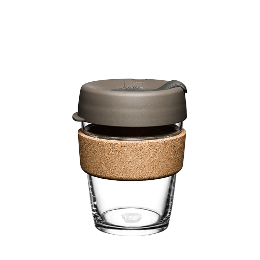KeepCup Brew Reusable Coffee Cup with Cork Band - Latte