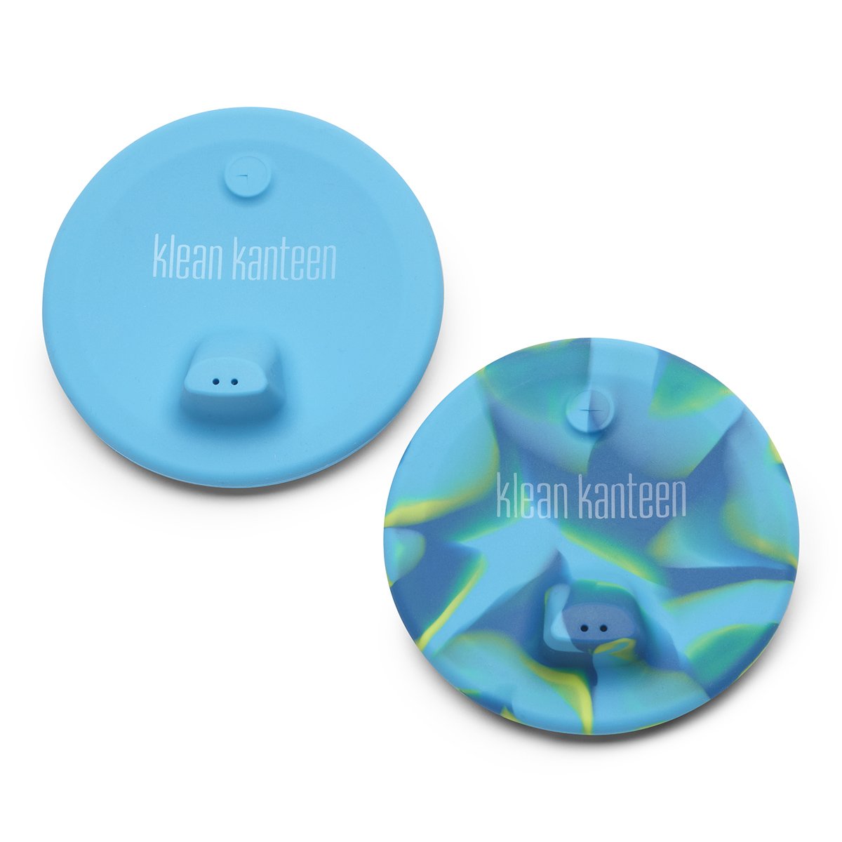 Klean Kanteen Sippy Lid for Kids Cup 2 Pack Blue/Blue Tie Dye