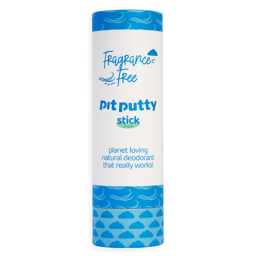 Pit Putty Aluminium Free Natural Deodorant Stick - Fragrance Free