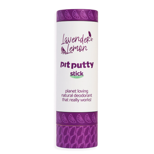 Pit Putty Aluminium Free Natural Deodorant Stick - Lavender and Lemon