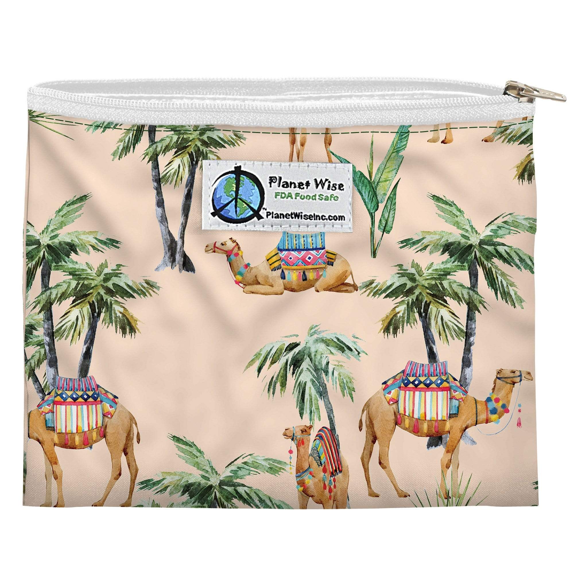 Planetwise Reusable Zipper Sandwich / Snack Bag Humphrey