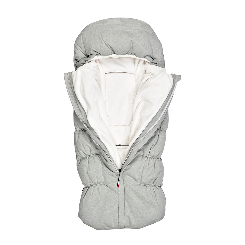 Redcastle Chanceliere Pram Footmuff - Waterproof, Insulating & Breathable - Heather Grey