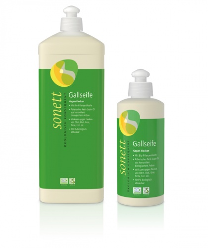 Sonett Gall Soap Liquid - Versatile Stain Remover for Fruit, Blood, Grass, Ink, Grease