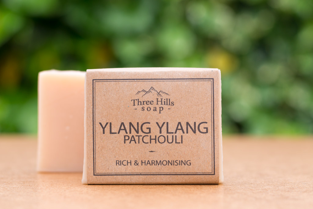 Three Hills Soap Natural Face & Body Soap - Harmonising Ylang Ylang Patchouli