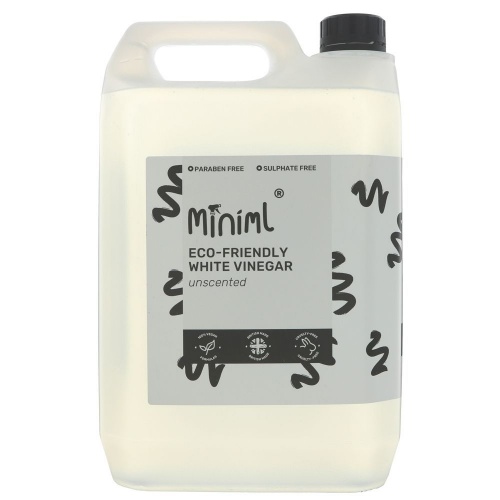 Miniml White Vinegar - The Perfect All Round Natural Cleaner - 5 Litre Bulk Buy Refill