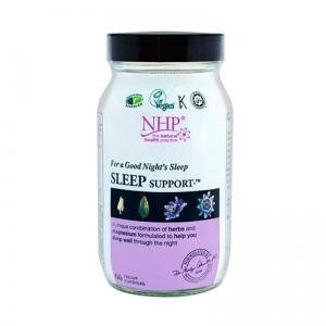 NHP Advanced Sleep Support Supplement - A Unique Combination of Herbs and Magnesium 60cps