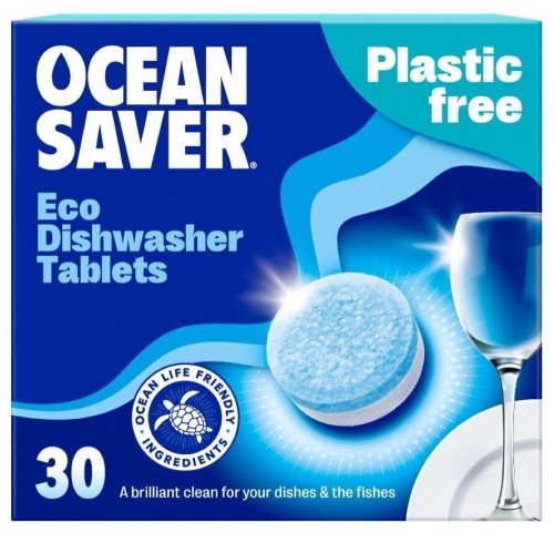 Ocean Saver All In One Dishwasher Ecotabs with Salt and Rinse Aid 100s