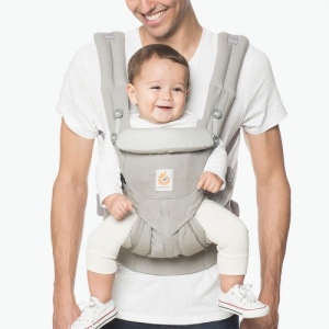 Ergobaby Omni 360 4 Position Newborn to Toddler Baby Carrier Pearl Grey