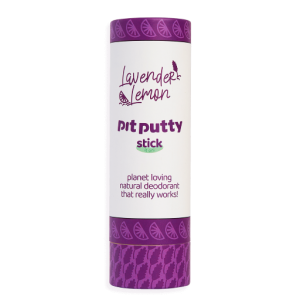 Pit Putty Aluminium Free Natural Deodorant Stick - Lavender and Lemon