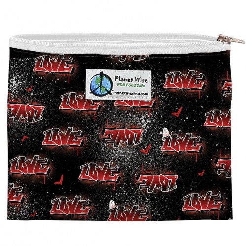 Planetwise Reusable Zipper Sandwich / Snack Bag Wild Thing