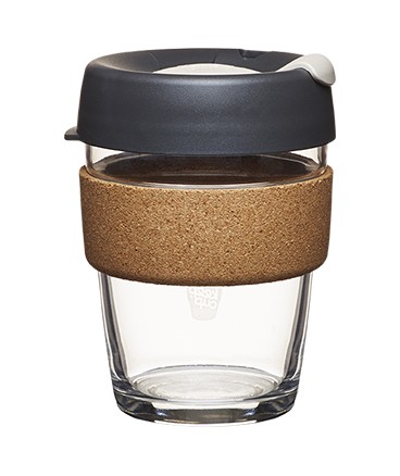 KeepCup Brew Reusable Coffee Cup with Cork Band - Press