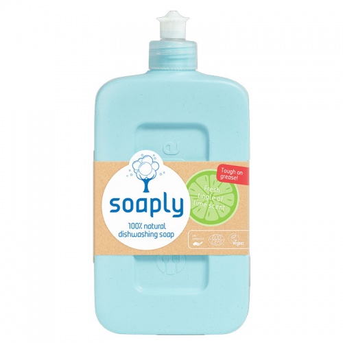 Soaply 100% Natural Fair Trade Washing Up Liquid - Lime