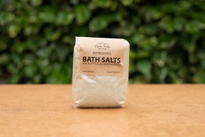 Three Hills Soap Bath Salts - Eucalyptus & Lemongrass - Relax Muscles and Revive Energy 250g