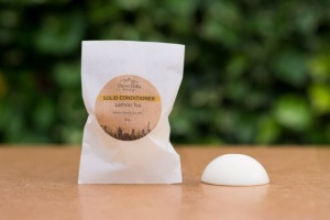 Three Hills Soap Solid Conditioner Bar for All Hair Types - Lemon Tea Refill