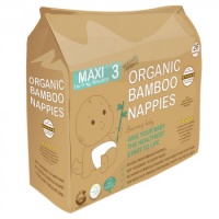 Beaming Baby Bamboo Eco Nappies Size 3 - 26 Nappies (7-11 kg, 16-25 lb)