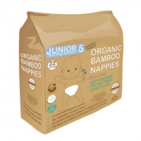 Beaming Baby Bamboo Eco Nappies Bulk Buy Size 5 -88 Nappies (15+ kg, 33+ lb)