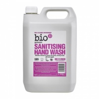 Bio D Sanitising Hand Wash - Geranium - 5 Litre Refill