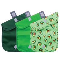 Chicobag Snack Time 3 Pack - Flexible Sizing - Avocados