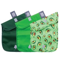 Chicobag Snack Time 3 Pack - Flexible Sizing - Avocados