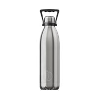 Chilly's Reusable Insulated Water Bottle 1.8Litre Stainless Steel