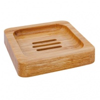 Croll and Denecke Bamboo Soap Dish Square