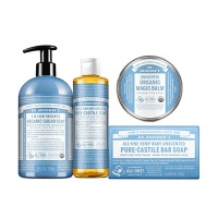 Dr Bronners Baby Gift Set - Unscented Organic Baby Care