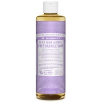 Dr Bronners Castile Liquid Soap - For Sensitive Skin & For Your Home - Lavender 472ml