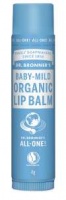 Dr Bronners Organic Lip Balm - Moisturise & Protect - Refreshing Lemon Lime