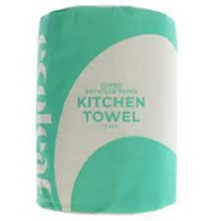 Ecoleaf 100% Recycled Paper 3 Ply Jumbo Kitchen Roll - Three Times The Size