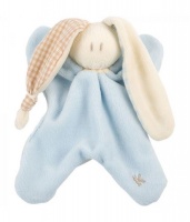 Keptin Jnr Little Toddel - Organic Cotton Baby Comforter / Soft Toy - Sky Blue