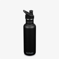 Klean Kanteen Classic Stainless Steel Water Bottle 800ml Black