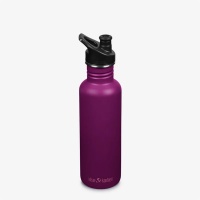 Klean Kanteen Classic Stainless Steel Water Bottle 800ml Purple Potion