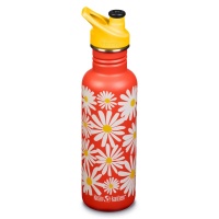 Klean Kanteen Classic Stainless Steel Water Bottle 800ml Daisy