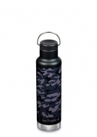 Klean Kanteen Classic Insulated Stainless Steel Water Bottle 592ml Black Camo
