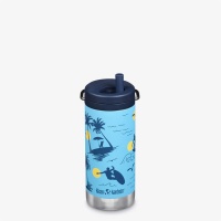 Klean Kanteen Insulated TK Wide with Twist Cap and Straw - 12oz/353ml Surfer